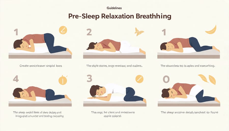 Step-by-step guide for progressive muscle relaxation and breathing techniques