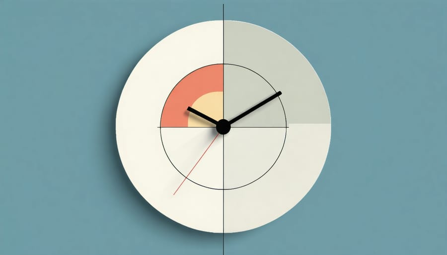 Circular diagram illustrating how circadian rhythms align with global time zones