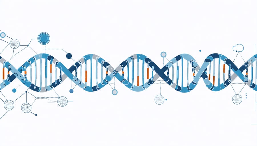 Infographic showing how DNA analysis leads to personalized treatment plans
