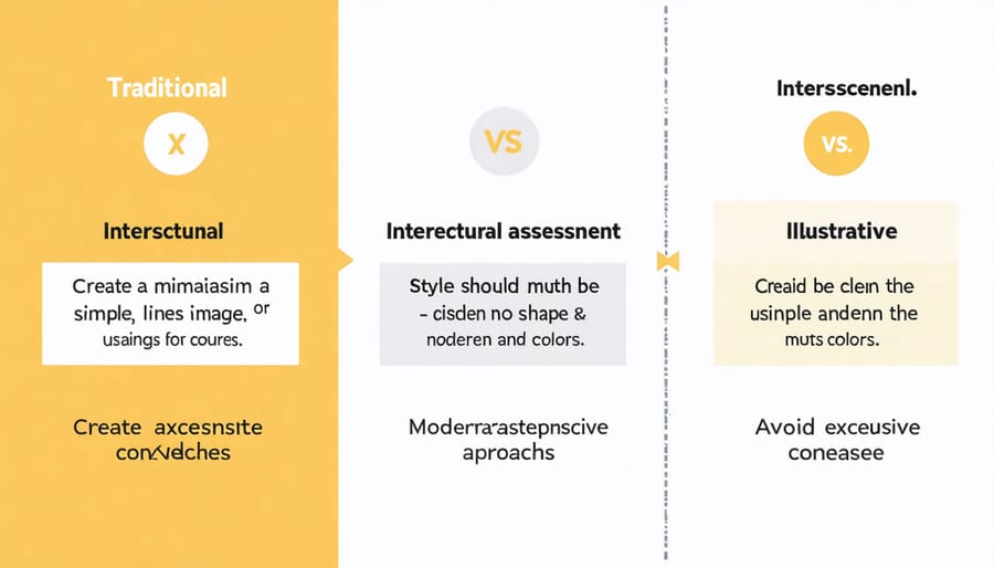 Comparison chart of conventional and intersectional mental health assessment methods