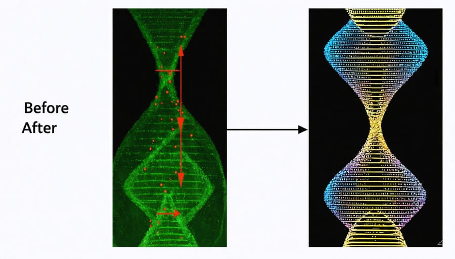 Diagram showing the process of epigenetic modification reversal